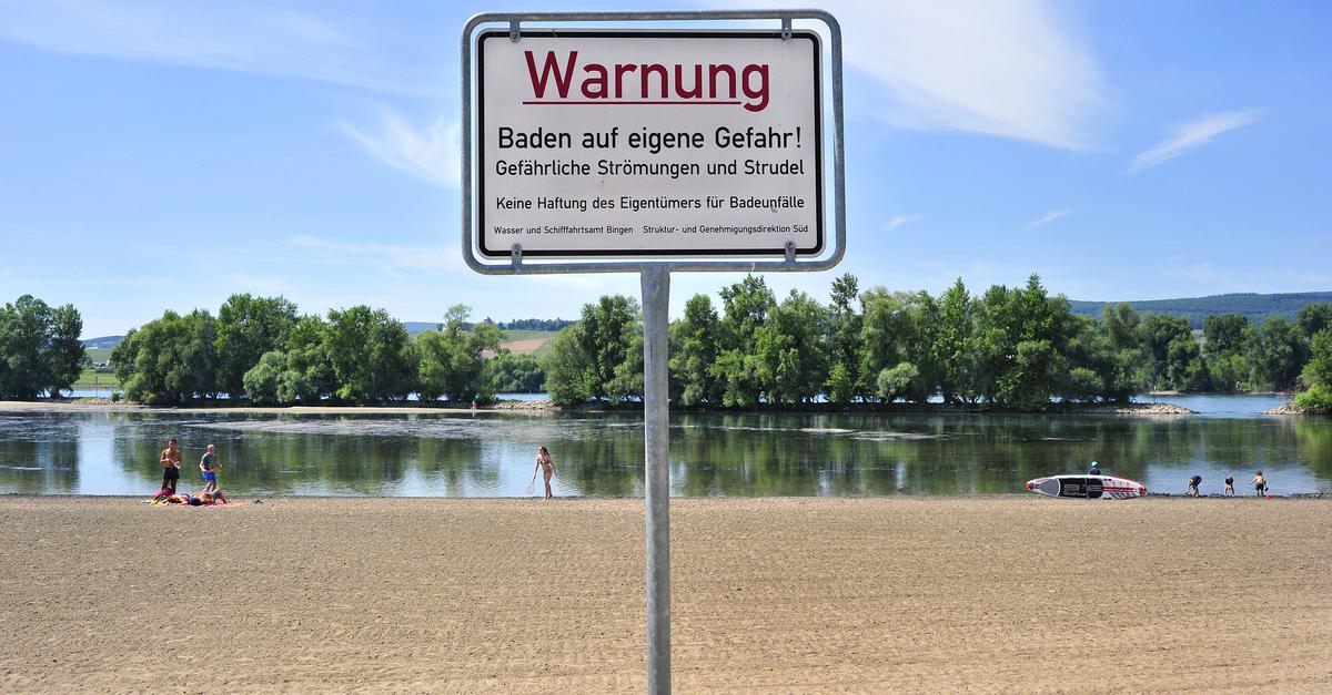 Vater ertrinkt vor den Augen seiner Kinder im Rhein